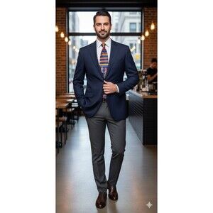 Loro Piana Nordstrom Blazer Mens 46 100% Cashmere Sport Coat Jacket